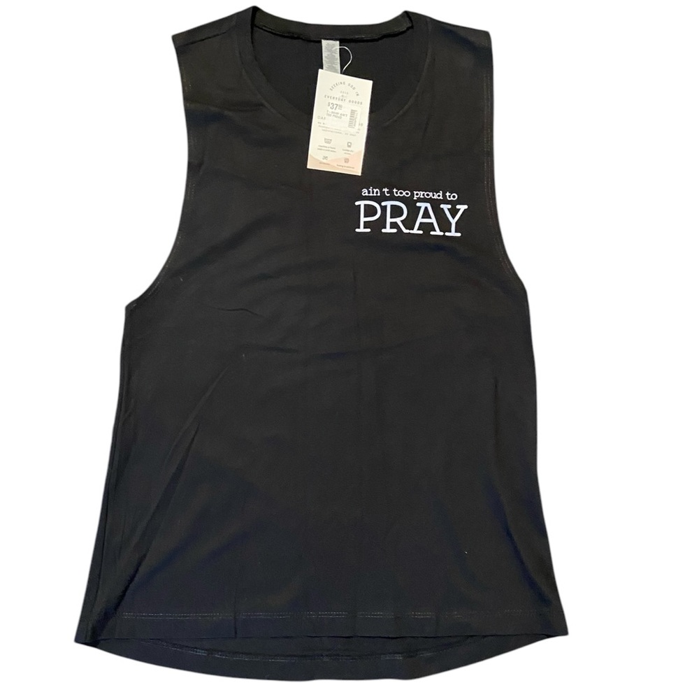 NWT Women’s sleep tank top in black size small